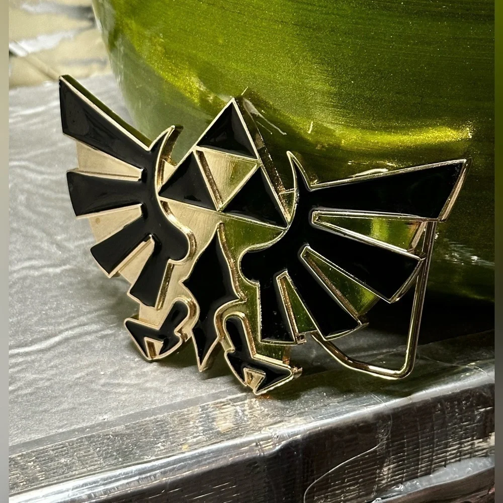 Legend of Zelda Nintendo 2013 Belt Buckle Black & Gold